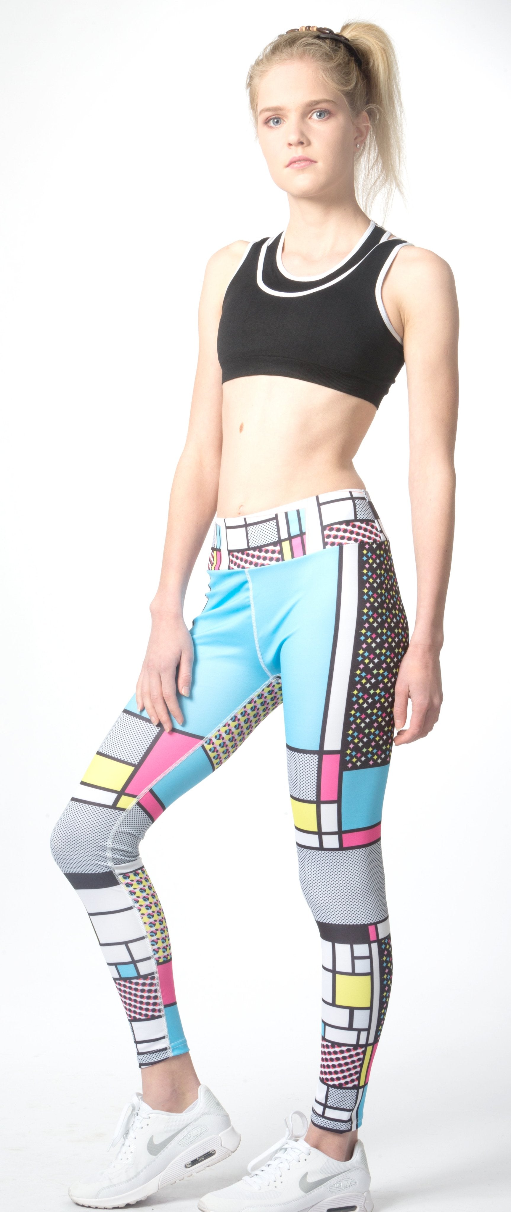 Women's Four Way Stretch Activewear Slim Legging Yoga Pants EM180017 –  Ellie Mei