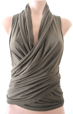 Ellie Mei Women's Multiple Ways To Wear Top. Maxi Top .Wrap Top .KHL-EM157