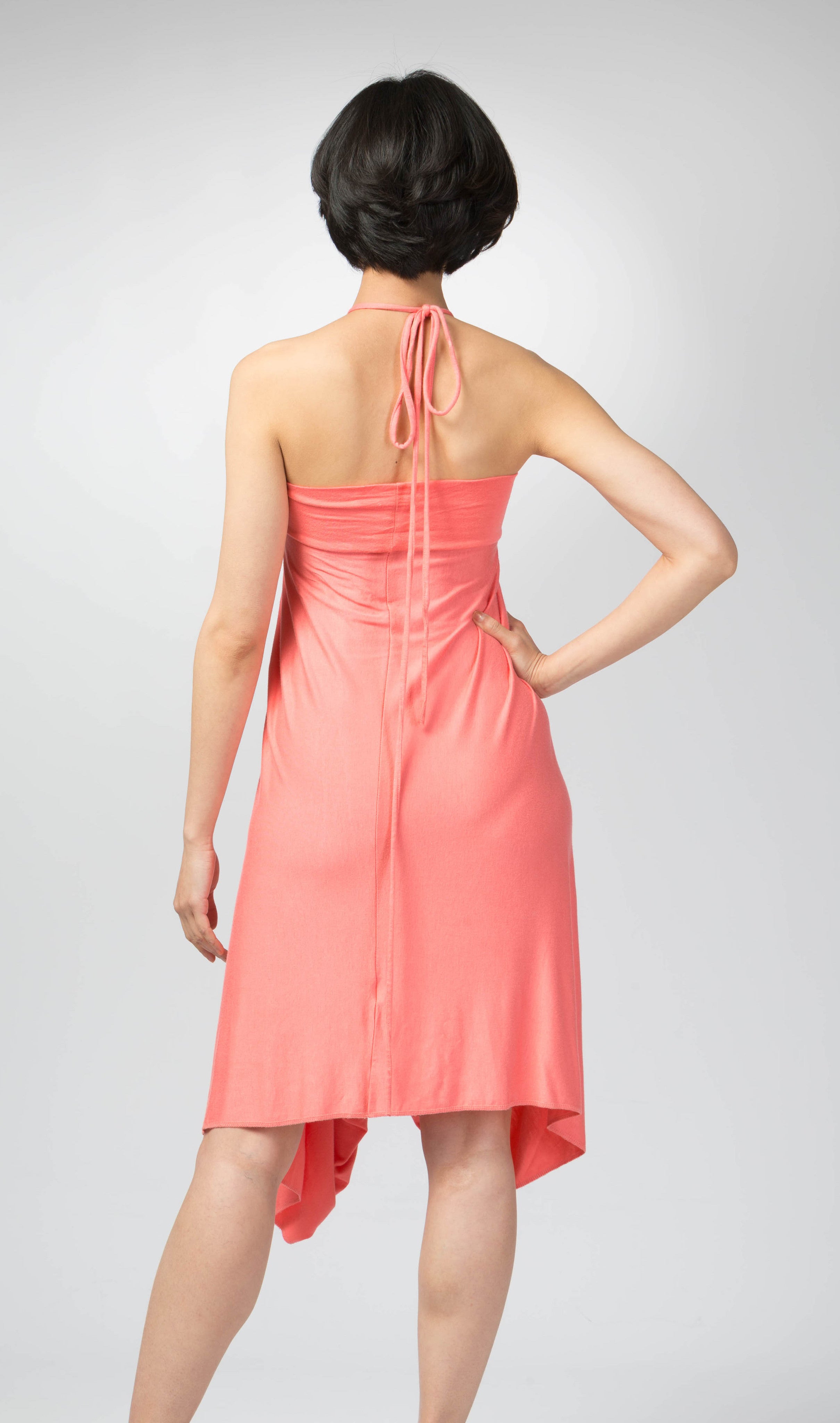 Buy Coral Pink Infinity Dress, Multiway Dress 