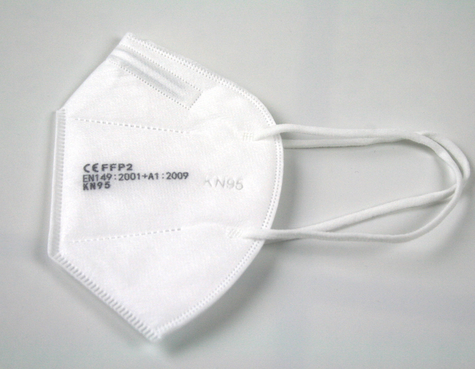 KN95 Mask White Coronavirus Face Mask  Face Cover 5pieces/Pack ITEM NO:EMF1