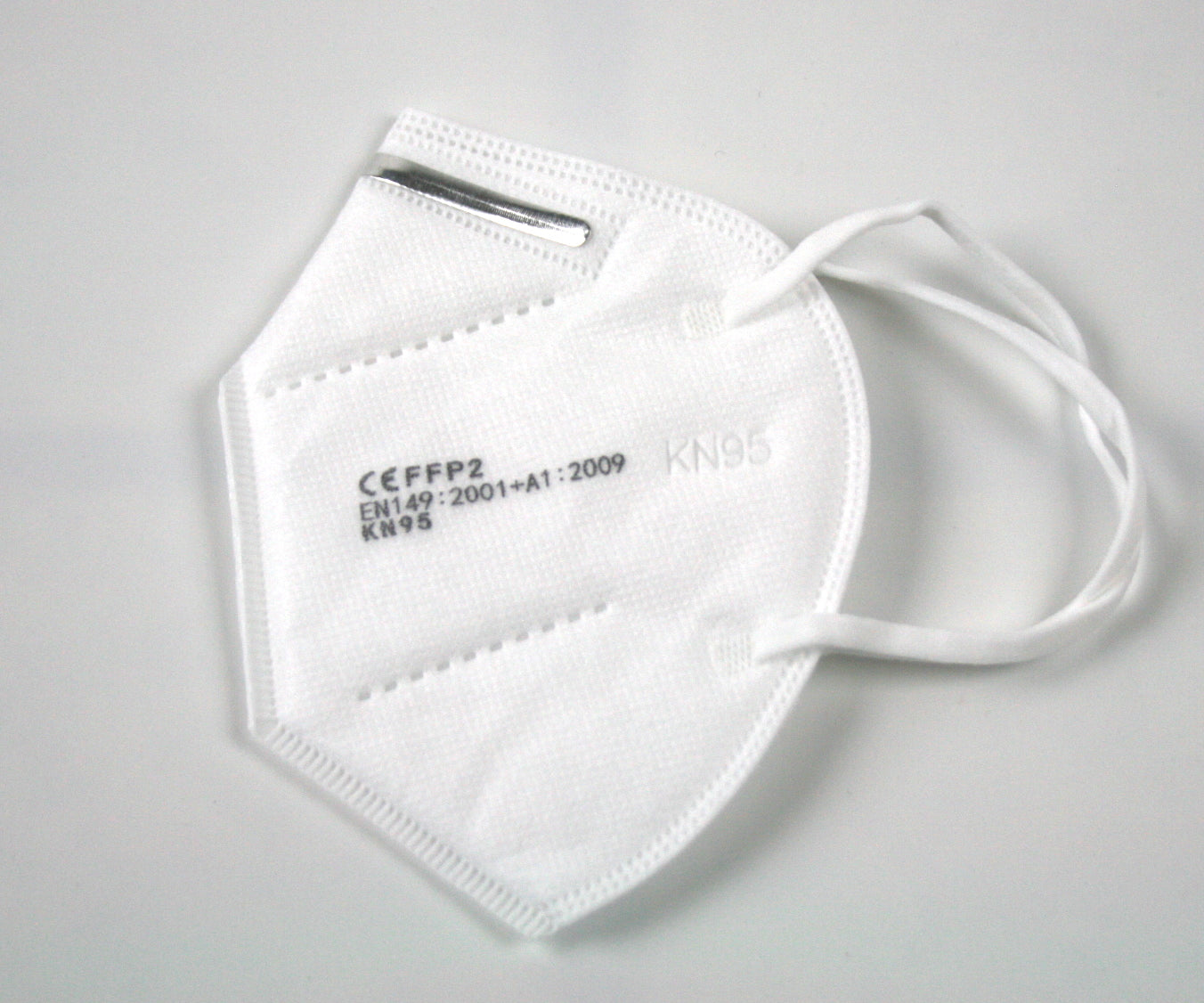 KN95 Mask White Coronavirus Face Mask  Face Cover 5pieces/Pack ITEM NO:EMF1