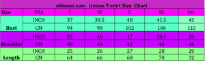 Unisex T-Shirt Activewear Unisex  T-shirt Matching Couple Wear #EM180019
